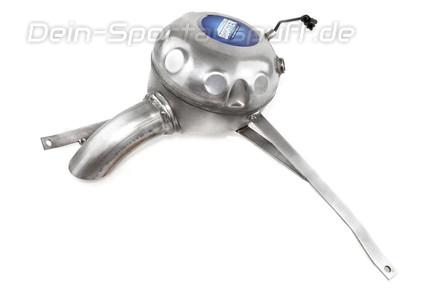 Active Sound Booster EXTENDED Edelstahl Lautsprecher Komplettset für Sportauspuff-Sound Audi A6 4G 2.0l TDI