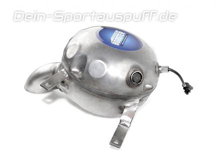 Active Sound Booster EXTENDED Edelstahl Lautsprecher Komplettset für Sportauspuff-Sound VW Tiguan AD1