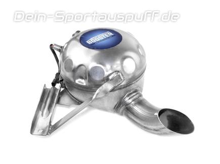 Active Sound Booster EXTENDED Edelstahl Lautsprecher Komplettset für Sportauspuff-Sound Volvo XC60
