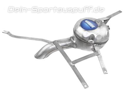Active Sound Booster PRO Edelstahl Lautsprecher Komplettset für Sportauspuff-Sound VW Touareg I Typ 7L bis 2010 5.0l TDI