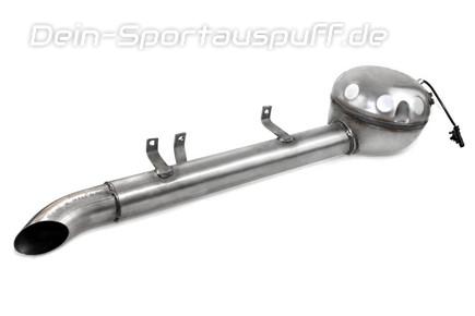 Active Sound Booster EXTENDED Edelstahl Lautsprecher Komplettset für Sportauspuff-Sound Porsche Macan Diesel