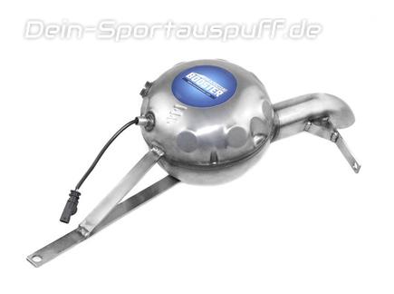 Active Sound Booster EXTENDED Edelstahl Lautsprecher Komplettset für Sportauspuff-Sound Opel Cascada