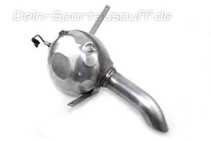 Active Sound Booster EXTENDED Edelstahl Lautsprecher Komplettset für Sportauspuff-Sound VW Scirocco 3 ab 2008