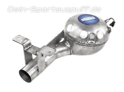 Active Sound Booster EXTENDED Edelstahl Lautsprecher Komplettset für Sportauspuff-Sound VW Touareg II 7P ab 2010 3.0V6