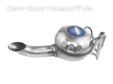 Active Sound Booster EXTENDED Edelstahl Lautsprecher Komplettset für Sportauspuff-Sound VW Passat B7 Typ 3C