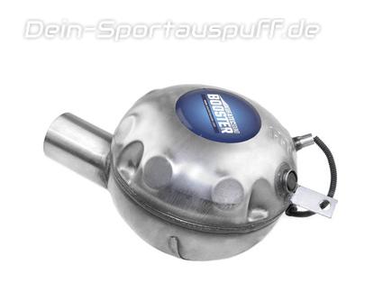 Active Sound Booster EXTENDED Edelstahl Lautsprecher Komplettset für Sportauspuff-Sound Audi A8 Typ 4H 4.2 TDI
