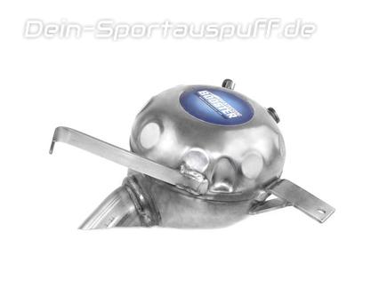 Active Sound Booster Edelstahl Edelstahl Lautsprecher Komplettset für Sportauspuff-Sound VW Eos Faclift ab 2010