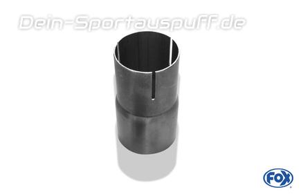 Fox Adapter zur Montage von Fox Endschalldämpfer auf Serien-Vorschalldämpfer Mercedes C-Klasse W202/S202 auf 54mm