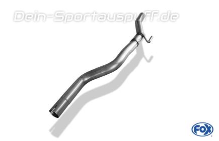 FOX Edelstahl Vorschalldämpfer-Ersatzrohr Mercedes 190 Typ W201