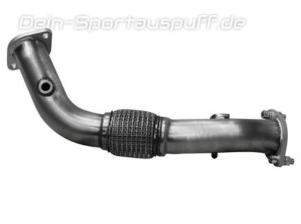 Bastuck Edelstahl Verbindungsrohr vorn mit Flex-Rohr Hyundai i20 Typ BC3 1.6l N + N Performance