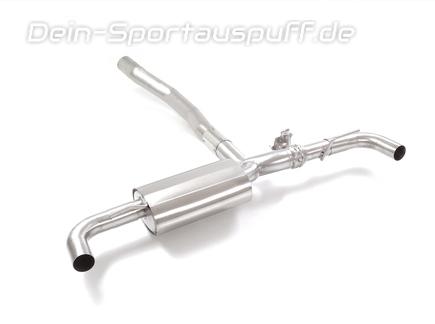 Ragazzon Edelstahl Duplex Sportauspuff mit Klappensteuerung Mercedes A-Klasse W177 A250 für 51l Tank für A35 AMG Heckstoßstange