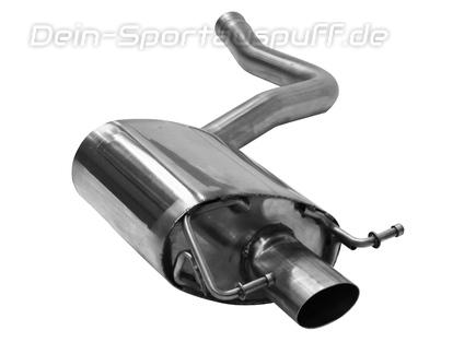 Bastuck Edelstahl Sportauspuff links Mercedes-Benz C-Klasse S205 C160-C300 für originalen Endrohrausgang
