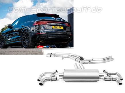 Milltek Edelstahl Duplex Sportauspuff-Komplettanlage ab VSD Audi RSQ8 Typ 4M