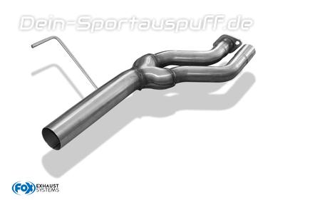 FOX Edelstahl Vorschalldämpfer-Ersatzrohr Mercedes SL R129