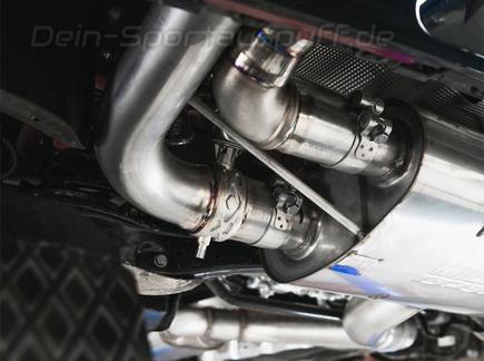 Milltek Edelstahl Duplex Racing-Komplettanlage ab OPF Audi RS3 8Y Limousine