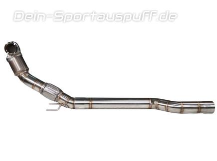 Hurricane Edelstahl Ø89mm Downpipe mit Kat Seat Leon ST Cupra 300 4Drive Typ 5F