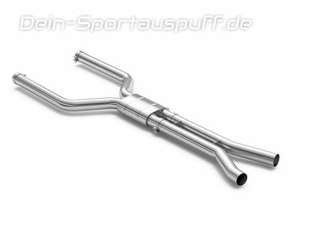 Eisenmann Edelstahl Vorschalldämpfer inkl. Partikelfilter-Ersatzrohr BMW X6 M Competition F96 (Mod. ab 11/2020)