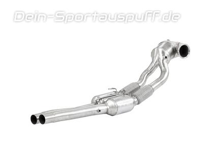 HJS Edelstahl Ø96mm Downpipe mit Sport-Kat und OPF Audi RS3 Typ 8V (Mod. mit OPF) 2019-2020