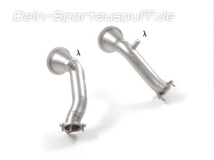 Ragazzon Edelstahl Downpipe mit Kat-Ersatzrohr Audi RS4 B9 Bj. 2017-2018