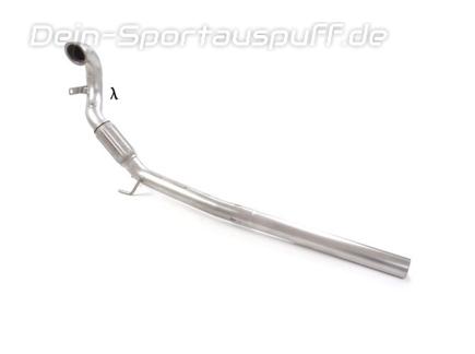 Ragazzon Edelstahl Downpipe mit Kat-Ersatzrohr Audi TT 8S 2.0l TFSI Frontantrieb