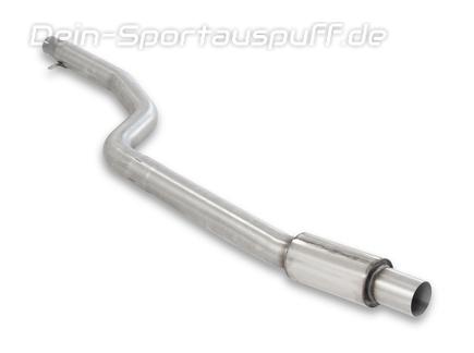 FOX Edelstahl Vorschalldämpfer Ø80mm BMW 1er F20 F21 3-Tür 5-Tür 118i (Mod. mit OPF)