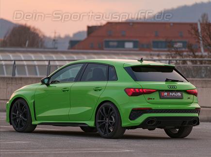 Remus Edelstahl Duplex Sportauspuff-Komplettanlage ab OPF Audi RS3 8Y Sportback