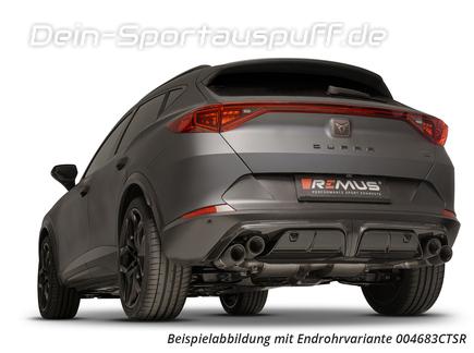 Remus Edelstahl Duplex Sportauspuff-Komplettanlage ab OPF Cupra Formentor 2.5l TSI VZ5 inkl. Endrohrsatz nach Wahl