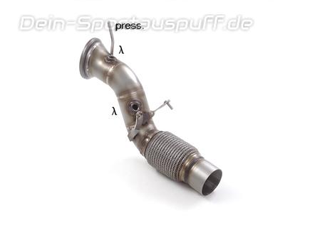 Ragazzon Edelstahl Downpipe mit Kat-Ersatzrohr BMW 2er 230i F22