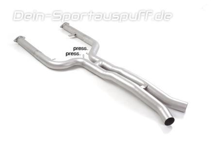 Ragazzon Edelstahl Mittelschaldämpfer-Ersatzrohr inkl. OPF-Ersatz BMW M3 Competition G80