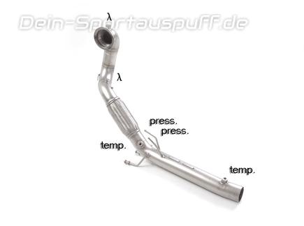 Ragazzon Edelstahl Downpipe inkl. Kat- und OPF-Ersatzrohr Cupra Formentor 2.0l TSI VZ