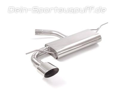 Ragazzon Edelstahl Sportauspuff Seat Leon 5F FR 1.4l TSI 135x90mm oval abgeschrägt