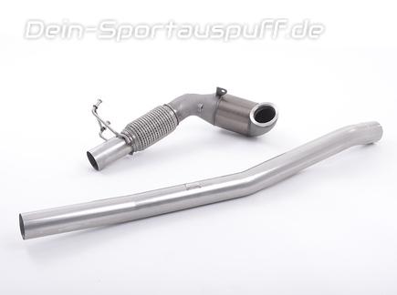 Milltek Edelstahl Downpipe mit 200-Zeller Renn-Kat VW Arteon 2.0l TSI 4motion Typ 3H