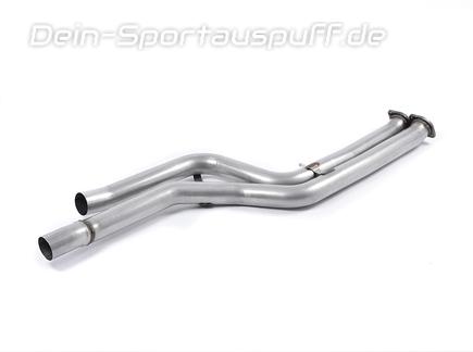 Milltek Edelstahl Ø70mm Nach-Kat-Ersatzrohr BMW M3 F80