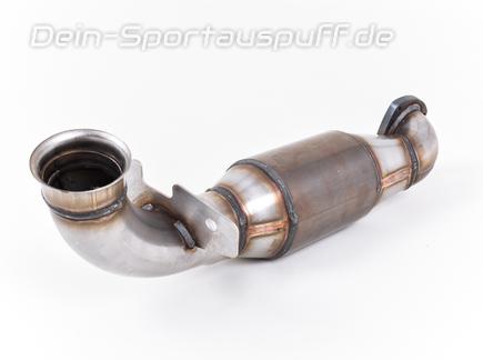 Milltek Edelstahl Downpipe mit Sport-Kat Citroen DS3 1.6l THP