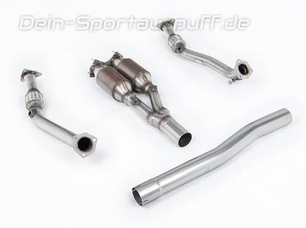 Milltek Edelstahl 200 Zeller Sport-Kat VW Golf 5 R32
