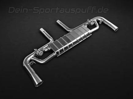 Capristo Edelstahl Duplex Sportauspuff-Komplettanlage ab Kat Mercedes GLE63 S AMG W166, C292