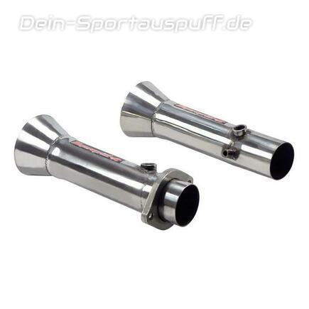 Supersprint Edelstahl Downpipe mit Hauptkat-Ersatz BMW 5er E60/E61 M5