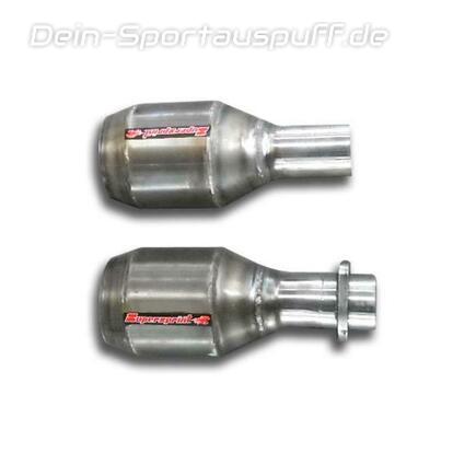 Supersprint Edelstahl Downpipe mit 100-Zeller Sport-Kat BMW 5er E60/E61 M5
