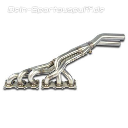 Supersprint Edelstahl Fächerkrümmer inkl. Kat-Ersatz und Vorschalldämpfer-Ersatzrohr BMW E85/E86 Z4 2.5i 3.0si