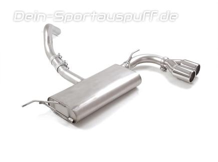 Ragazzon Edelstahl Sportauspuff Ford Focus 4 1.0 1.5 EcoBoost (Mod. mit Starrachse) 2x80mm rund eingerollt gerade