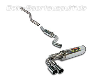 Supersprint Edelstahl Racing-Komplettanlage inkl. OPF-Ersatzrohr BMW 2er F22 F23 220i