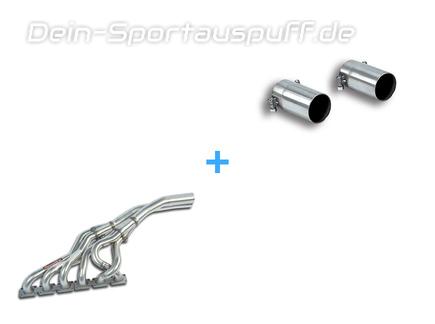 Supersprint Edelstahl Fächerkrümmer BMW 3er E46 320i 323i 328i (bis 2001)