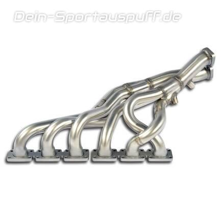 Supersprint Edelstahl Fächerkrümmer inkl. Kat-Ersatz BMW 3er E46 320i 325i 330i (ab 2001)