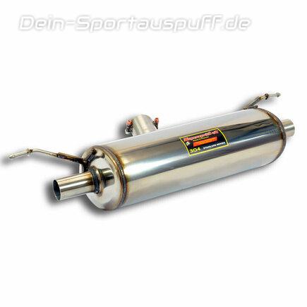 Supersprint Edelstahl Duplex Sportauspuff-Komplettanlage ab Kat BMW 1er F20/F21 114i-120i inkl. Endrohrsatz nach Wahl