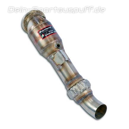 Supersprint Edelstahl Downpipe mit 200-Zeller Sport-Kat BMW 4er G22 M440i