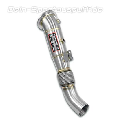 Supersprint Edelstahl Downpipe mit Kat-Ersatzrohr BMW 4er G22 M440i