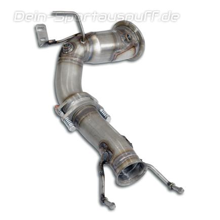 Supersprint Edelstahl Downpipe mit Kat-Ersatzrohr BMW X2 F39 M35i