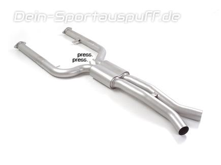 Ragazzon Edelstahl Mittelschaldämpfer inkl. OPF-Ersatz BMW M4 Competition G82