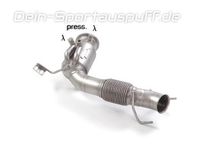 Ragazzon Edelstahl 200-Zeller Sport-Kat BMW 2er F44 M235i (ab 11/2020)