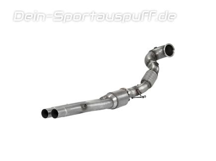 Milltek Edelstahl Downpipe mit 200-Zeller Sportkat und OPF-Ersatzrohr Audi RS3 8Y